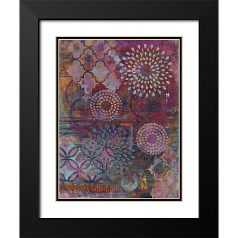 Kudos Black Modern Wood Framed Art Print with Double Matting by Haynes, Smith
