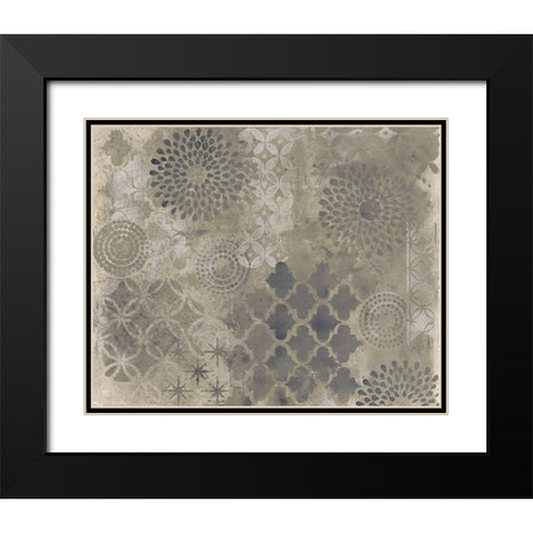 Kudos in Grey Black Modern Wood Framed Art Print with Double Matting by Haynes, Smith