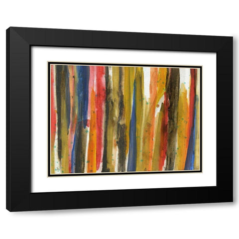 DUMBO Apartment Black Modern Wood Framed Art Print with Double Matting by Haynes, Smith