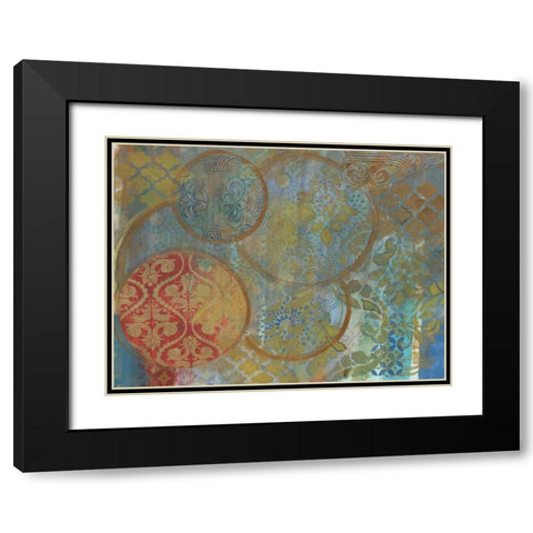 Royal Weather Black Modern Wood Framed Art Print with Double Matting by Haynes, Smith