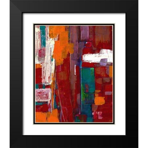 Kindergarten Colorific Black Modern Wood Framed Art Print with Double Matting by Haynes, Smith