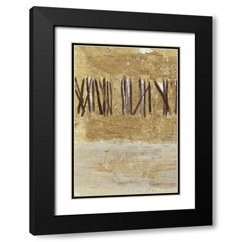 Special Forest 1 Black Modern Wood Framed Art Print with Double Matting by Haynes, Smith