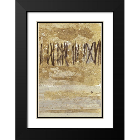 Special Forest 2 Black Modern Wood Framed Art Print with Double Matting by Haynes, Smith