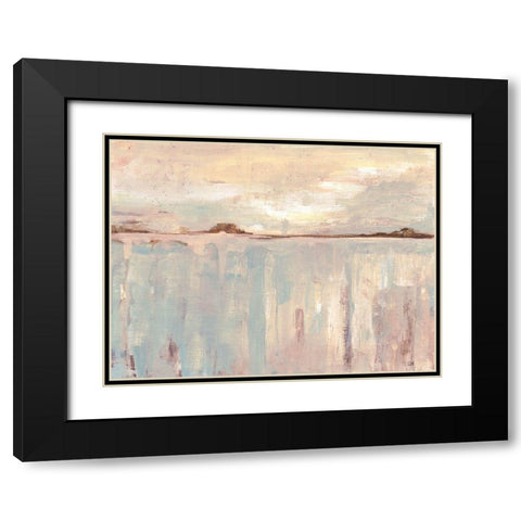 Striking Fall 1 Black Modern Wood Framed Art Print with Double Matting by Haynes, Smith