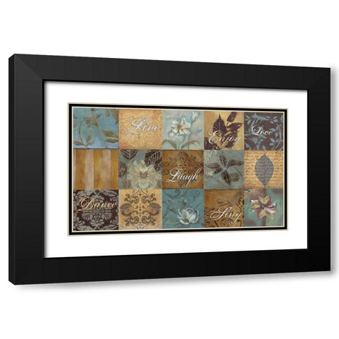 . Black Modern Wood Framed Art Print with Double Matting by Haynes, Smith