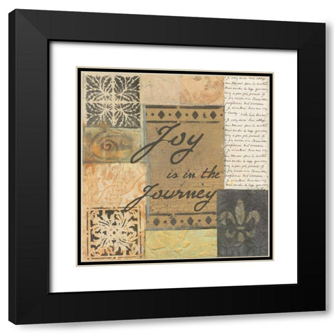 . Black Modern Wood Framed Art Print with Double Matting by Haynes, Smith