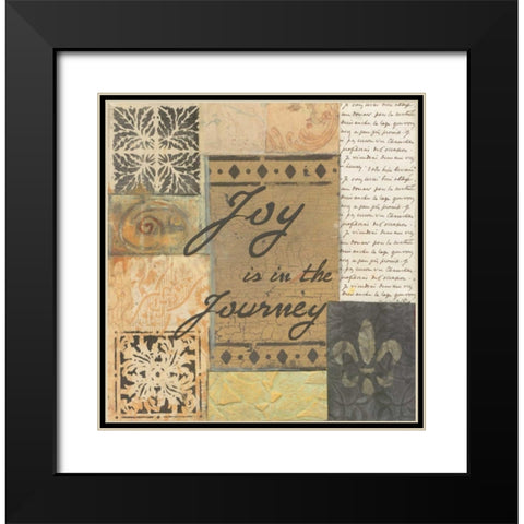 . Black Modern Wood Framed Art Print with Double Matting by Haynes, Smith