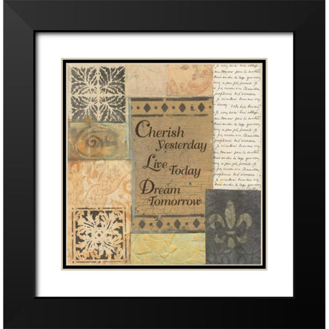 . Black Modern Wood Framed Art Print with Double Matting by Haynes, Smith