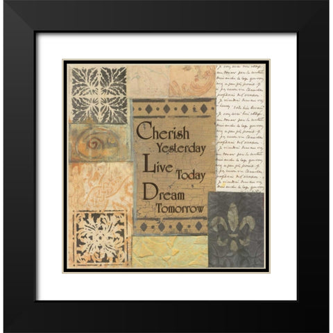. Black Modern Wood Framed Art Print with Double Matting by Haynes, Smith