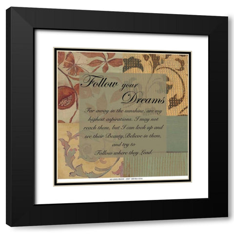 . Black Modern Wood Framed Art Print with Double Matting by Haynes, Smith