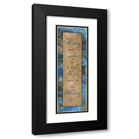 In The Morning Autumn Blooms Black Modern Wood Framed Art Print with Double Matting by Haynes, Smith