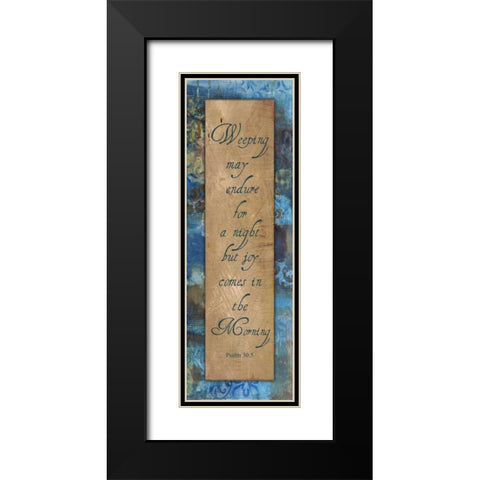 In The Morning Autumn Blooms Black Modern Wood Framed Art Print with Double Matting by Haynes, Smith