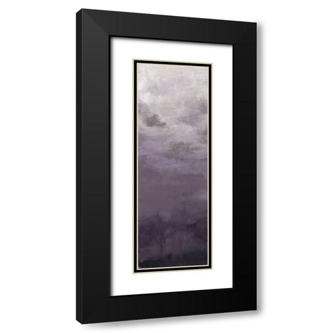 Lavenday Peek A Black Modern Wood Framed Art Print with Double Matting by Haynes, Smith
