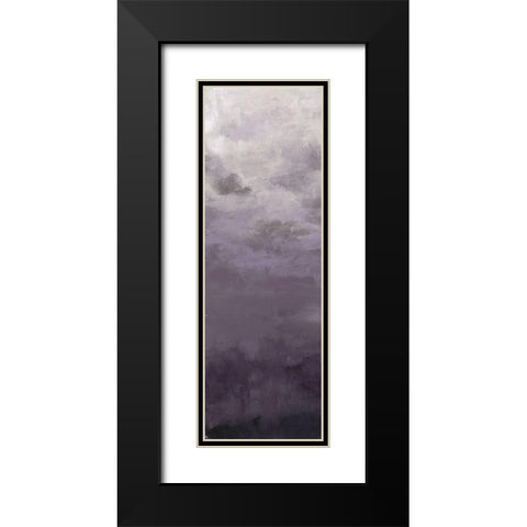 Lavenday Peek A Black Modern Wood Framed Art Print with Double Matting by Haynes, Smith