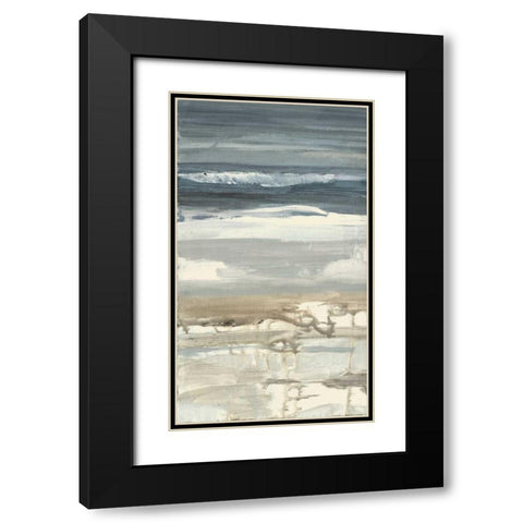 Creamy Memories Black Modern Wood Framed Art Print with Double Matting by Haynes, Smith