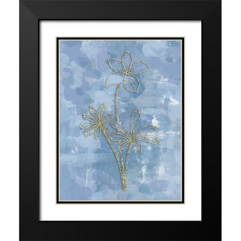 Simple Vintage 1 Black Modern Wood Framed Art Print with Double Matting by Haynes, Smith