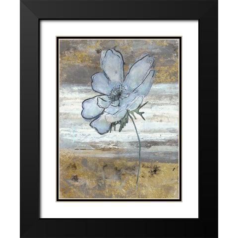 Anemone Fastlane Black Modern Wood Framed Art Print with Double Matting by Haynes, Smith