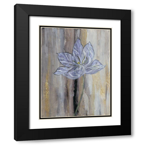 Narrow Tulip Hall Black Modern Wood Framed Art Print with Double Matting by Haynes, Smith