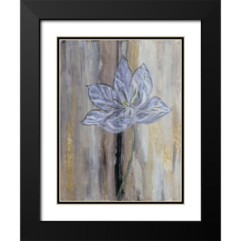 Narrow Tulip Hall Black Modern Wood Framed Art Print with Double Matting by Haynes, Smith