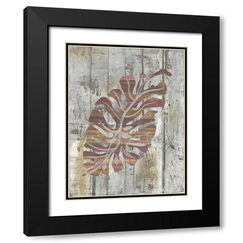 Equator Door Black Modern Wood Framed Art Print with Double Matting by Haynes, Smith