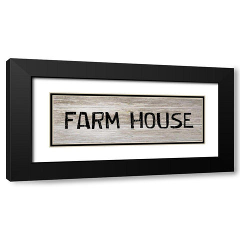 Fram House Black Modern Wood Framed Art Print with Double Matting by Lewis, Sheldon