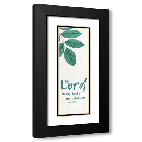 My Salvation Black Modern Wood Framed Art Print with Double Matting by Lewis, Sheldon