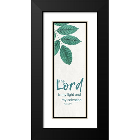 My Salvation Black Modern Wood Framed Art Print with Double Matting by Lewis, Sheldon