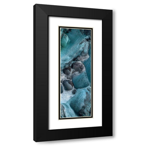Coastal Rock 2 Black Modern Wood Framed Art Print with Double Matting by Lewis, Sheldon