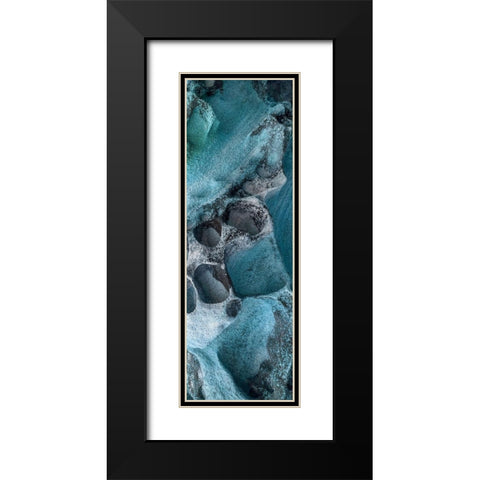 Coastal Rock 2 Black Modern Wood Framed Art Print with Double Matting by Lewis, Sheldon