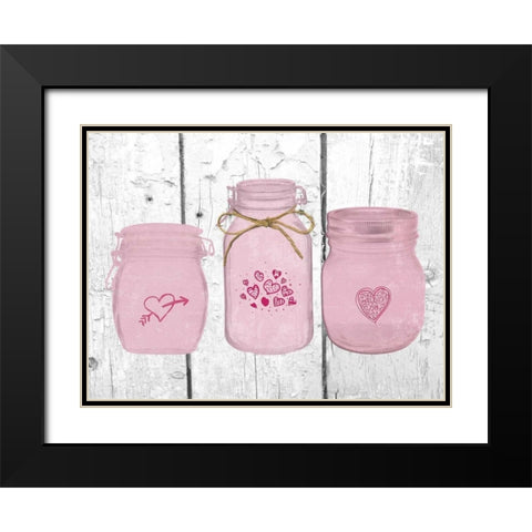 Have not painted boards Black Modern Wood Framed Art Print with Double Matting by Lewis, Sheldon