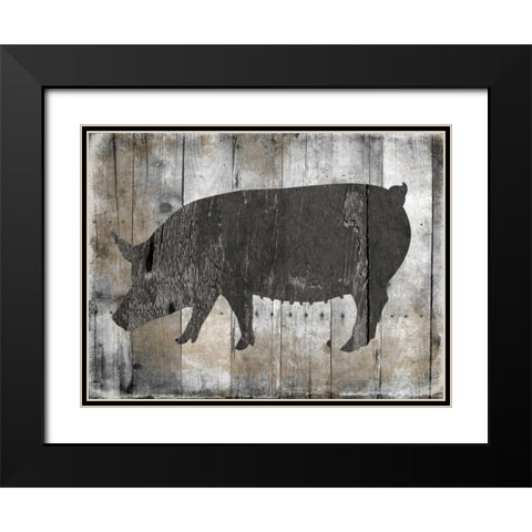 Organically Grown Black Modern Wood Framed Art Print with Double Matting by Lewis, Sheldon
