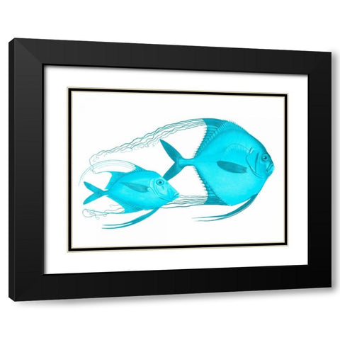 Angelic Host Black Modern Wood Framed Art Print with Double Matting by Lewis, Sheldon