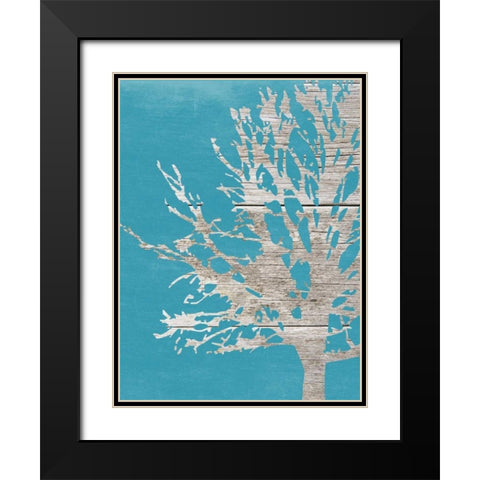 Contemporary Garden 3 Black Modern Wood Framed Art Print with Double Matting by Lewis, Sheldon