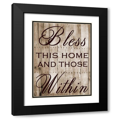 Those Within Black Modern Wood Framed Art Print with Double Matting by Lewis, Sheldon
