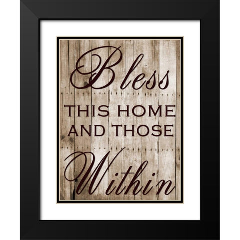 Those Within Black Modern Wood Framed Art Print with Double Matting by Lewis, Sheldon