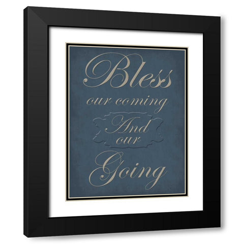 Our Going And Coming Black Modern Wood Framed Art Print with Double Matting by Lewis, Sheldon