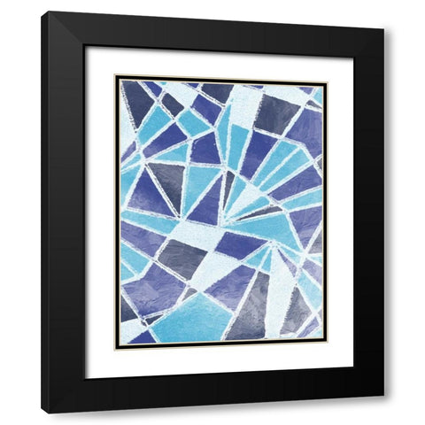Pure Contemporary 1 Black Modern Wood Framed Art Print with Double Matting by Lewis, Sheldon
