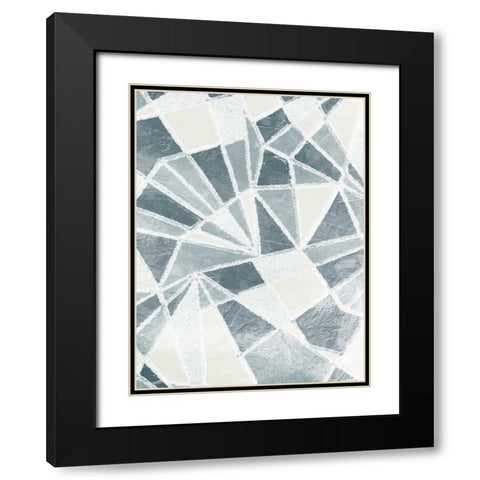 Pure Contemporary Black Modern Wood Framed Art Print with Double Matting by Lewis, Sheldon