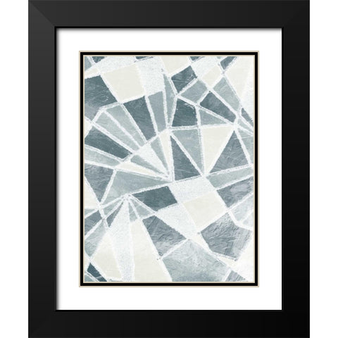 Pure Contemporary Black Modern Wood Framed Art Print with Double Matting by Lewis, Sheldon