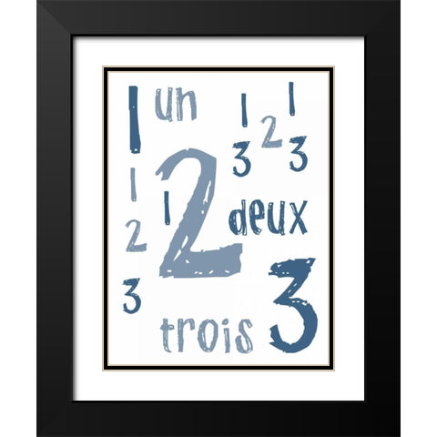 French Count Black Modern Wood Framed Art Print with Double Matting by Lewis, Sheldon