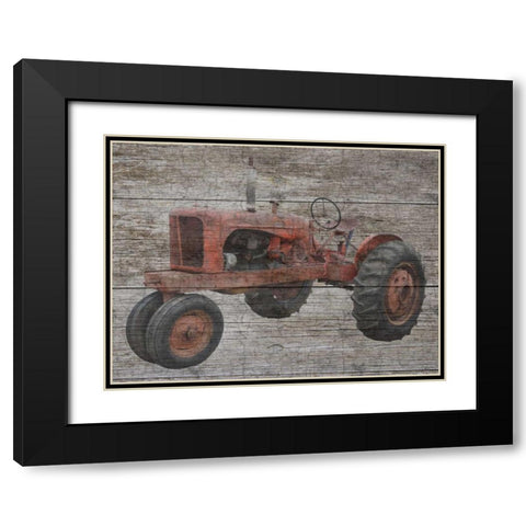 Farm Help Black Modern Wood Framed Art Print with Double Matting by Lewis, Sheldon