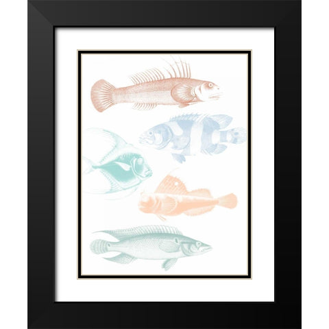 Deep Sea Adventure Black Modern Wood Framed Art Print with Double Matting by Lewis, Sheldon