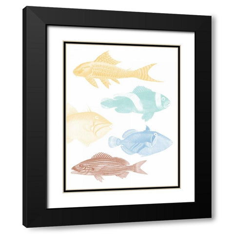 Deep Sea Adventure 2 Black Modern Wood Framed Art Print with Double Matting by Lewis, Sheldon