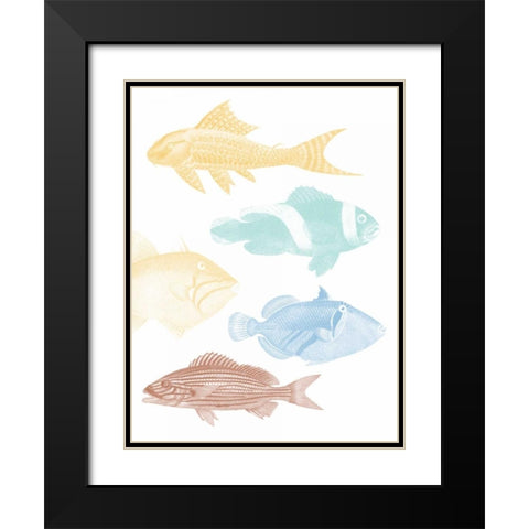 Deep Sea Adventure 2 Black Modern Wood Framed Art Print with Double Matting by Lewis, Sheldon