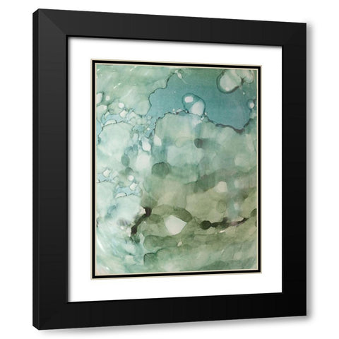 Sephora Black Modern Wood Framed Art Print with Double Matting by Lewis, Sheldon