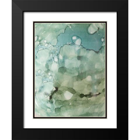 Sephora Black Modern Wood Framed Art Print with Double Matting by Lewis, Sheldon