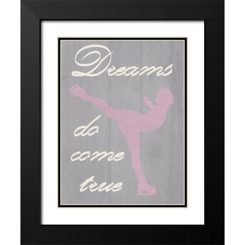 Special Girl Black Modern Wood Framed Art Print with Double Matting by Lewis, Sheldon