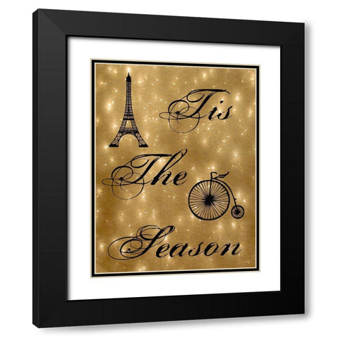 The Season Black Modern Wood Framed Art Print with Double Matting by Lewis, Sheldon