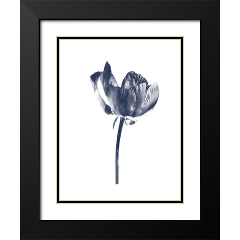 Rosita 2 Black Modern Wood Framed Art Print with Double Matting by Lewis, Sheldon
