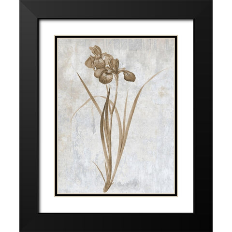 Earth Balance 2 Black Modern Wood Framed Art Print with Double Matting by Lewis, Sheldon